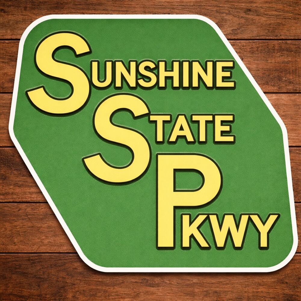 Sunshine State Parkway Road Sign Highway Interstate Freeway Florida Travel